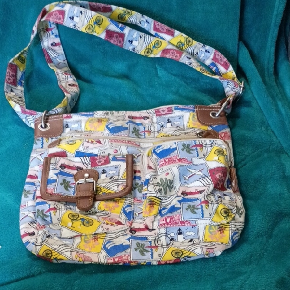 Vibrant Multicolor Crossbody Bag